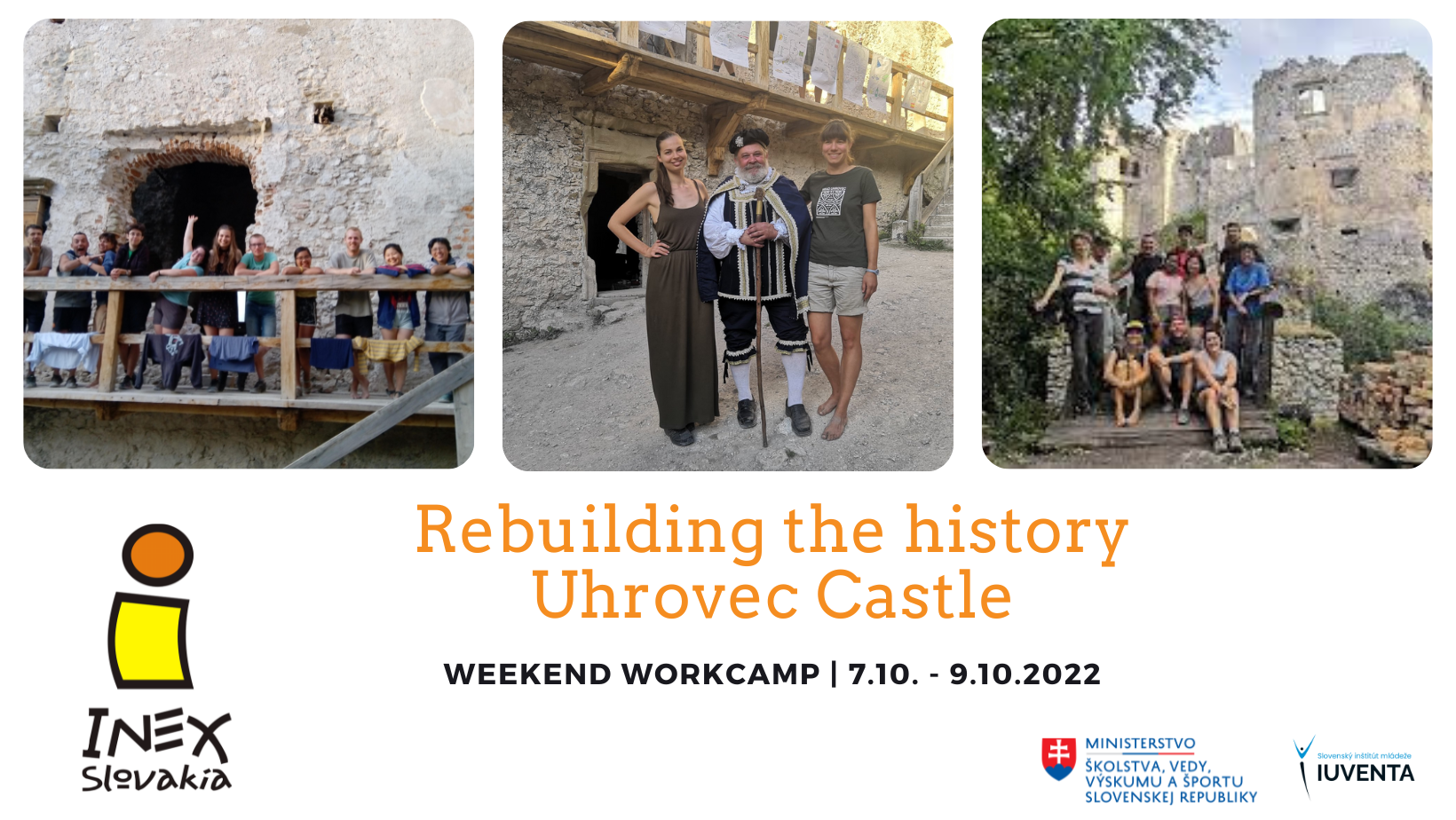 uhrovec castle weekend workcamp 2022