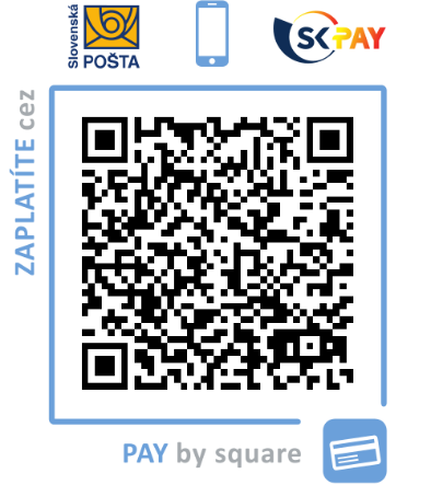 QR kod zbierka daruj radosť