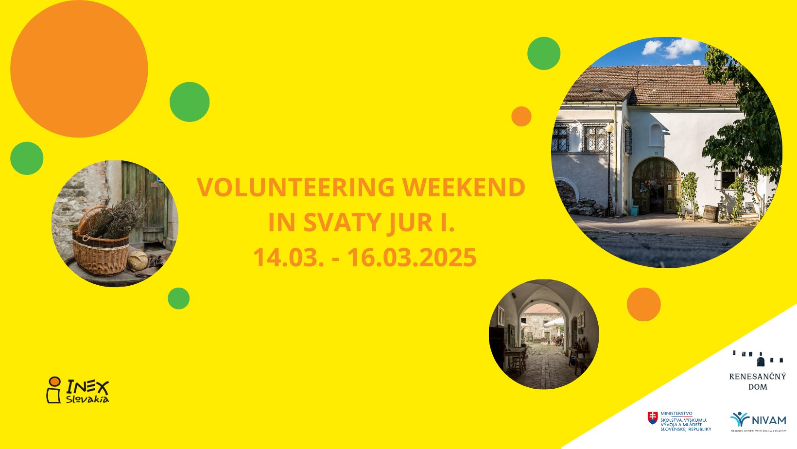 Volunteering weekend Svaty Jur