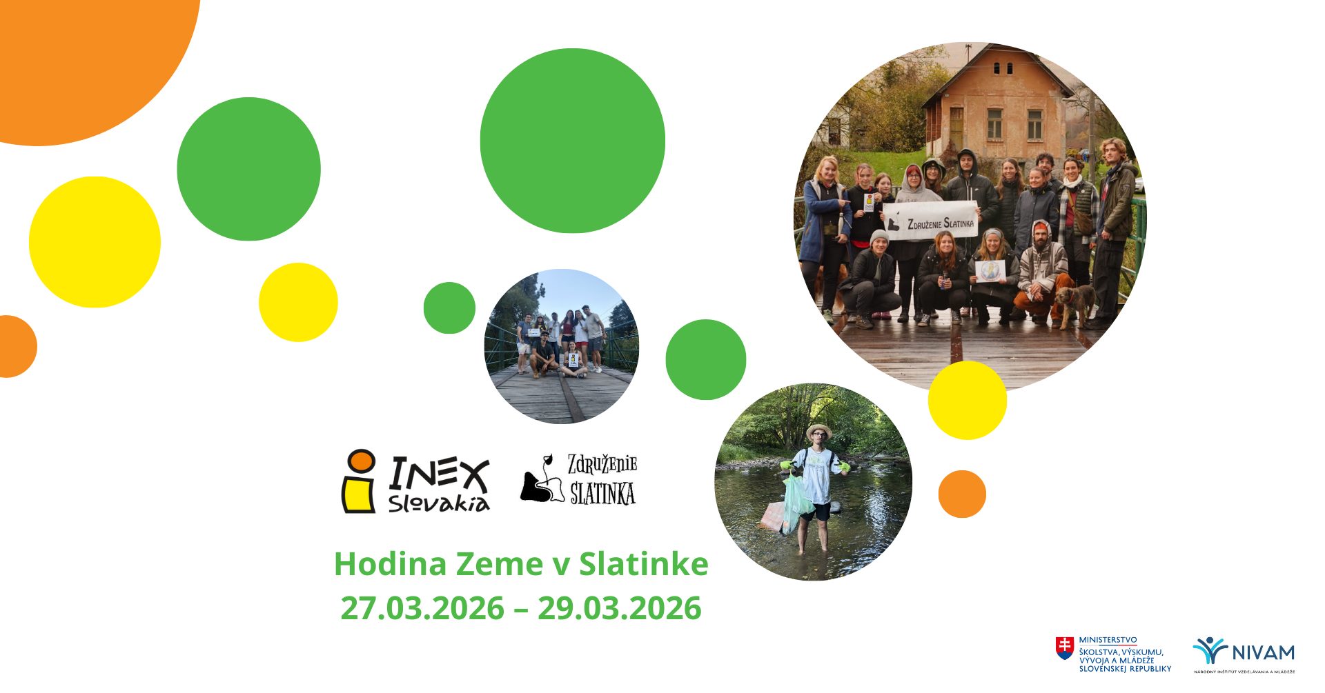 vikendovy tabor, Slatinka, dobrovolnictvo