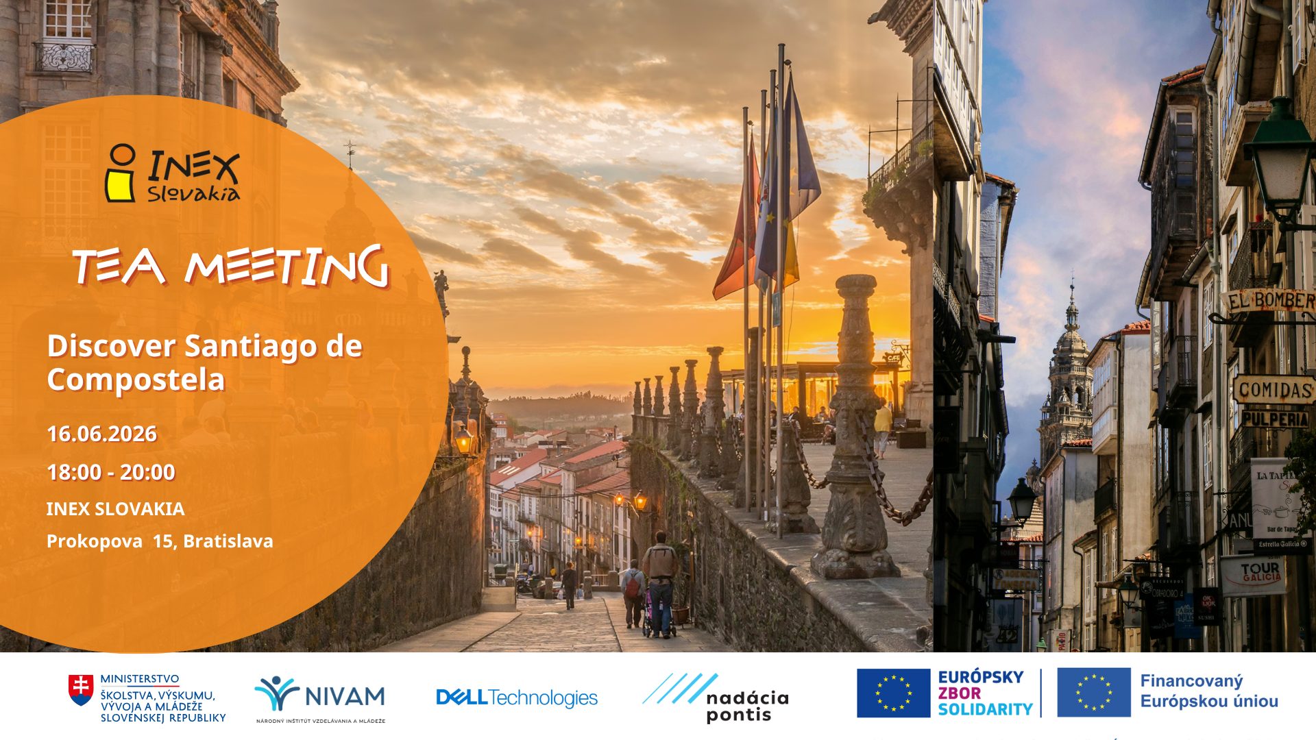 Tea meeting Santiago de compostela