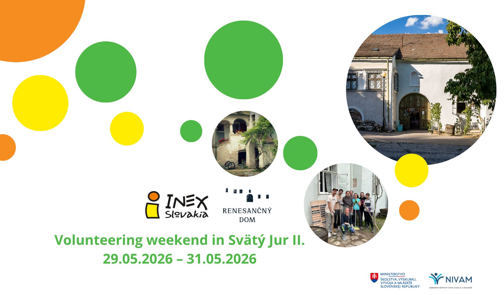 weekend workcamp Svaty Jur